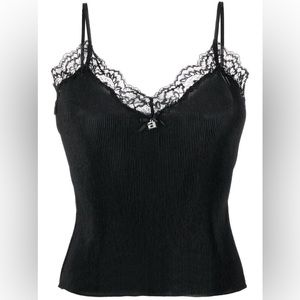 Alexander Wang lace-trim cami top and skirt